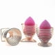 thumbnail image 1 of 3 Pack Beauty Sponge Blender Holder,rose Gold-makeup Sponge Drying Stand Storage Egg Powder Puff Display Stand, 1 of 5
