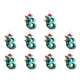 thumbnail image 4 of Colgantes de dragón de Navidad, letra acrílica B en forma de árbol de Navidad, decoración del coche, 4 of 4