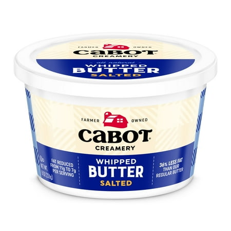 Cabot Creamery Whipped Salted Butter 8 oz (Refrigerated)