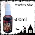 thumbnail image 3 of PEIXUN Blood Splatter Washable Makeup Spray Liquid Blood For Halloween Costumes And SFX Makeup And Dressing Up 30mL, 3 of 5