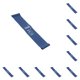 thumbnail image 1 of Soidarity elasticidad caucho entrenamiento estiramiento resistencia ejercicio fitness bandas piernas entrenamiento profesional correa para al Azul 10Conjunto, 1 of 6