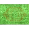 thumbnail image 1 of Ahgly Company Indoor Rectangle Persian Green Traditional Area Rugs, 7' x 9', 1 of 1