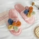 thumbnail image 1 of Pantuflas peludas para mujer, sandalias de felpa, chanclas peludas acogedoras, zapatos de casa suaves y cálidos Wmkox8yii hj789, 1 of 4