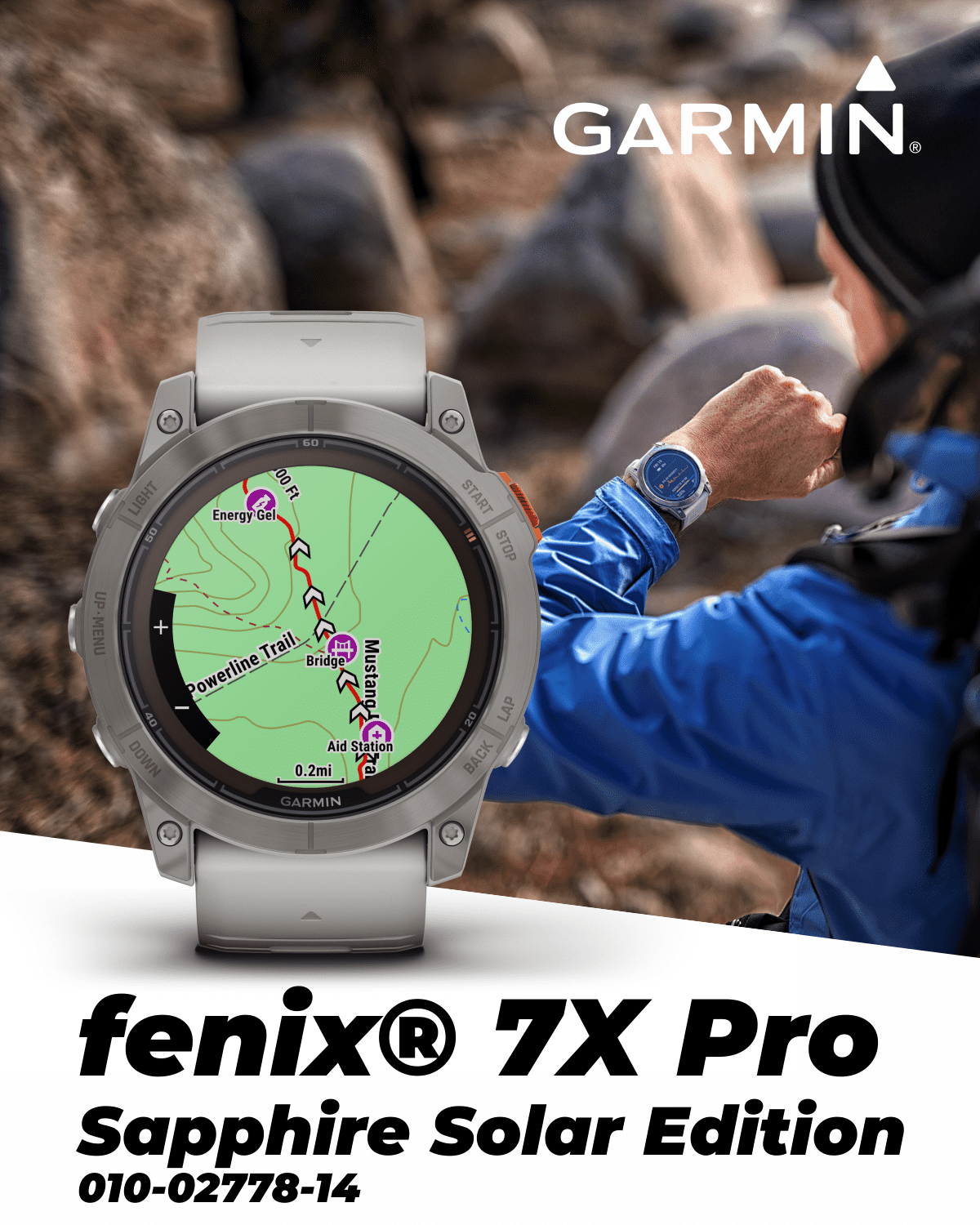 ▷ Garmin Smartwatch Fenix 7X Pro Edición Solar, 51 mm ©