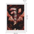 thumbnail image 2 of Diamond Art Kits for Adults Jujutsu Kaisen Diamond Art Gem Art Painting Full Drill Round Art Gem Painting Kit for Home Wall Decor Gifts 16"x20", 2 of 7