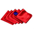 thumbnail image 2 of MDS Set of 150 Satin Napkin 20x20 Inch Square Napkins for Wedding - Red, 2 of 6