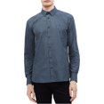 thumbnail image 1 of Calvin Klein - Camisa con botones para hombre, color azul, pequeña Calvin Klein Botones al frente, 1 of 2