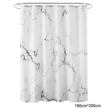 Shower Curtain Bathroom Printing, Shower Curtain Dimensions Height