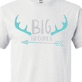 thumbnail image 4 of Inktastic Big Brother, Deer Antlers, Arrow - Blue Gray T-Shirt, 4 of 5