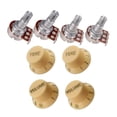 thumbnail image 3 of Potenció Guitarra 4x Potenciómetros de sonido A500K B500K Reempzo de para Guitarra Eléctrica con de Control de Yuyangstore Potenciómetro de guitarra, 3 of 8