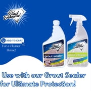 Ultimate Grout Cleaner for Tile Floors — Acid-Free Deep Cleaner Removes Grease, Dirt & Soap Scum Without Damaging Grout — Safe for Marble and All Natural Stone (1-Quart)