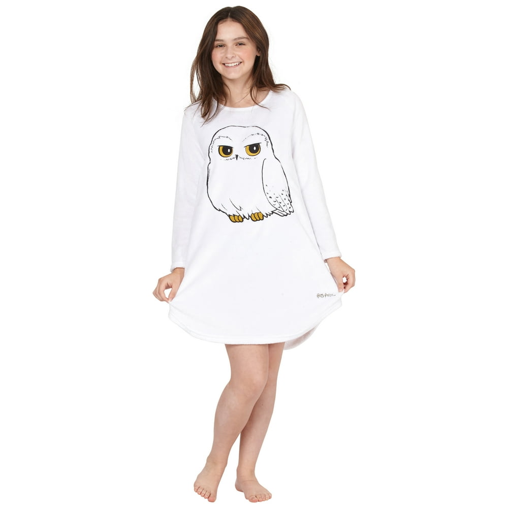 Harry Potter Harry Potter Pajama Girls' Hedwig Owl Micro Raschel