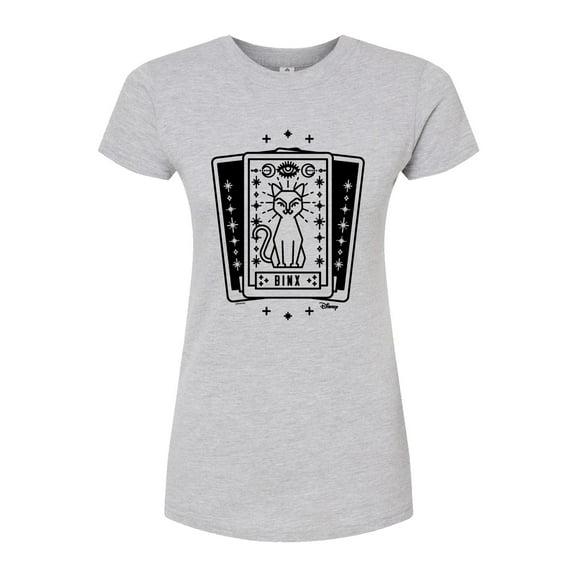Hocus Pocus - Binx Tarot - Juniors Fitted Graphic T-Shirt