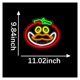 thumbnail image 3 of Letrero De Neón Con Forma De Cabeza De Tomate Luz LED Regulable Para Sala De Juegos, Cueva De Hombre, Bar, Cumpleaños, Decoración De Pared 28cmx25cm, 3 of 5