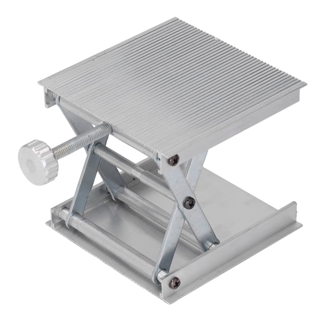 Plataforma elevadora manual Bling Bling de laboratorio 90 x 90 mm