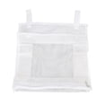 thumbnail image 2 of Bath Toy Storage, Bath Toy Holder, Mesh Bath Toy Organizer Large Capacity Soft with Zipper, Multiple Ways to Hang for Bathtub Kids Bathtub for Toddler Shower(White), 2 of 7