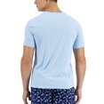 thumbnail image 3 of Club Room Men's Pajama Solid Pocket T-Shirt Blue Size S, 3 of 3
