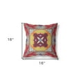 thumbnail image 5 of HomeRoots 417940 5 x 16 x 16 in. Yellow & Green Zippered Geometric Indoor & Outdoor Throw Pillow, 5 of 5