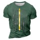thumbnail image 1 of Camisetas de Manga Larga para Hombres Imprimir Casual Cuello Redondo Camiseta de Manga Corta, Camisetas de Manga Larga para Hombres Algodón, 1 of 4