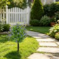 thumbnail image 4 of Árbol Artificial Realista de 50 Cm (20 Pulgadas) para Colocar En El Suelo, Ideal para Decoración de Jardines Exteriores. Estaca de Plástico Realista para Céspedes, Caminos y Paisajismo, Perfecta para, 4 of 6