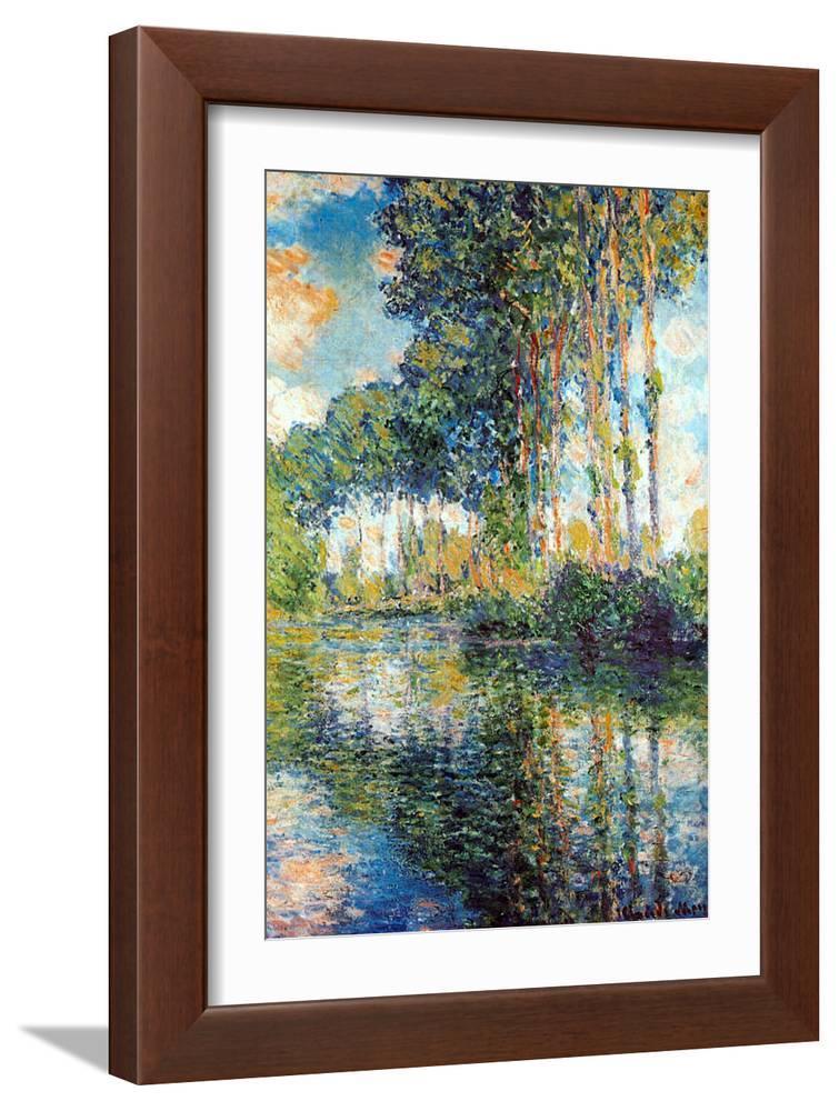 Printed Framed Art Prints, 18" x 24", by Claude