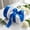 Blue2, variant on Fmbmuo 4cm Polyester Satin Ribbon Roll Wedding Decoration Wedding Decor Ribbon for Flower Bouquet Ribbons for Crafts Ribbon for Gift Wrapping