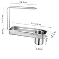 thumbnail image 3 of Escurridor de Acero Inoxidable 2024 con Esponja Expandible para Fregadero de Cocina, Escurridor para Encimera de Cocina, Organizador de Grifos y Fregadero., 3 of 7