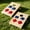 Wood color, variant on Healthloop Wooden Cornhole Set, 2 Boards & 8 Stick-Slide Bean Bags