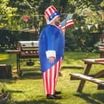 thumbnail image 5 of Uncle Sam Inflatable Adult Costume | One Size, 5 of 7