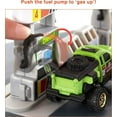 Matchbox Action Drivers Fuel Station Playset with 164 Scale Toy Car & Moving Features