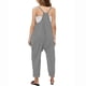 thumbnail image 5 of Odeerbi 5-14 Años Niñas Traje de Verano Color Sólido Camisola Romper Casual Overalls Bib Pantalones Generales Con Bolsillos, 5 of 7