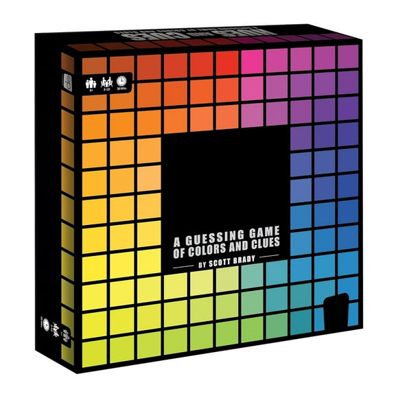 Color Guessing Board Game For 3 10 Players Ages 8+ Connect Clues And From 480 Color Squares Toys