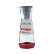 Hydros 40 oz. Red Water Filtration Carafe