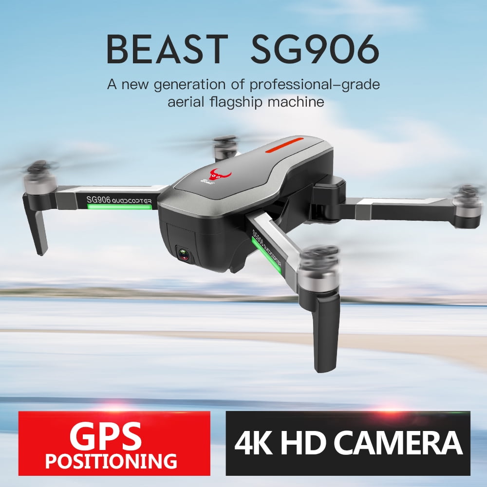 Bag SG906 GPS Drone With 4K HD Camera 5G WIFI FPV Brushless Foldable Quadcopter 