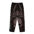 thumbnail image 5 of Kll Womens Spider With Skull Print Pajama Pants Soft Pajama Bottoms For Women Cozy Lounge Pants, 5 of 9