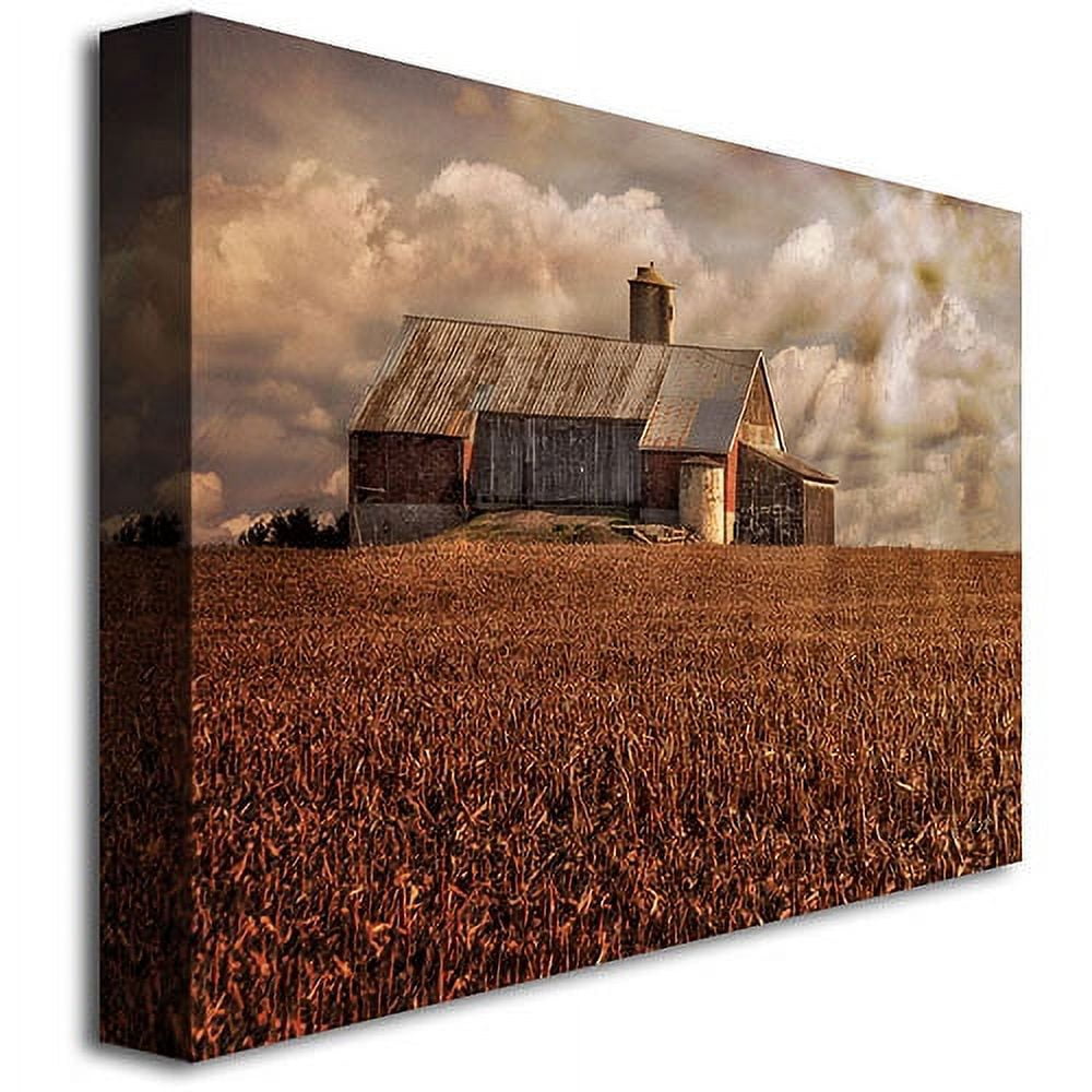 Trademark Fine Art "Light for the Farm" Canvas Wall Art by Lois Bryan