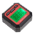 thumbnail image 4 of Digital Level Box Magnetic Angle Finder Protractor Inclinometer for Carpentry, Masonry, Red with High Accuracy, LCD Display, Dual Measuring Modes, 4 of 9