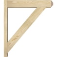 thumbnail image 3 of Ekena Millwork 6"W x 28"D x 32"H Traditional Rough Sawn Craftsman Outlooker, Douglas Fir, 3 of 4