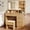 Pink, variant on LIVELYGLOW Vanity Desk with Smart LED Mirror & Stool, Makeup Vanity Set with Adjustable Lighting, Built-in Power Outlet, Large Storage Drawer, Modern Minimalist Dressing Table for Bedroom,White