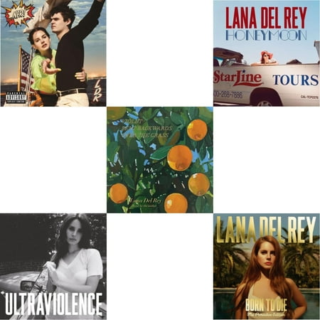 Nfr! & Ultraviolence & Violet Bent Backwards Over The Grass & Honeymoon & Born To Die (Paradise Edition) [CD Bundle]