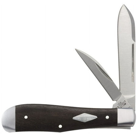 Case XX Knives Smooth Ebony Wood Eureka Jack 154-CM Stainless 1/300 Pocket Knife 07423