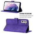 thumbnail image 2 of Allytech Wallet Case for Samsung Galaxy S23 Ultra (6.8 inch) 2023 Released, Simple Business Style PU Leather Flip Folio Kickstand Card Slots Magnetic Closure Case for Samsung S23 Ultra 5G, Purple, 2 of 4