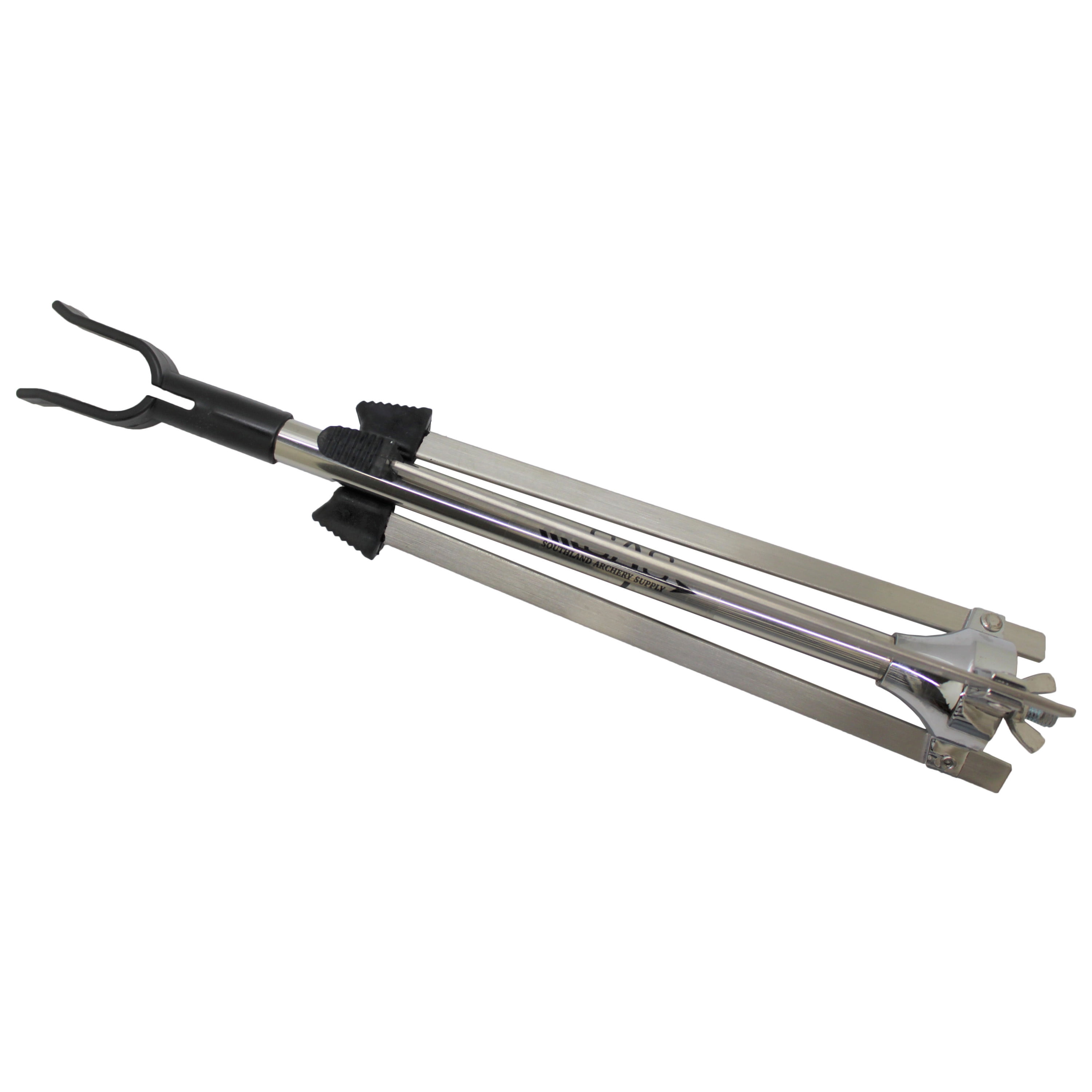 SAS Stainless Steel Heavy Duty Bow Stand for Recurve Bow Longbow Takedown Bow