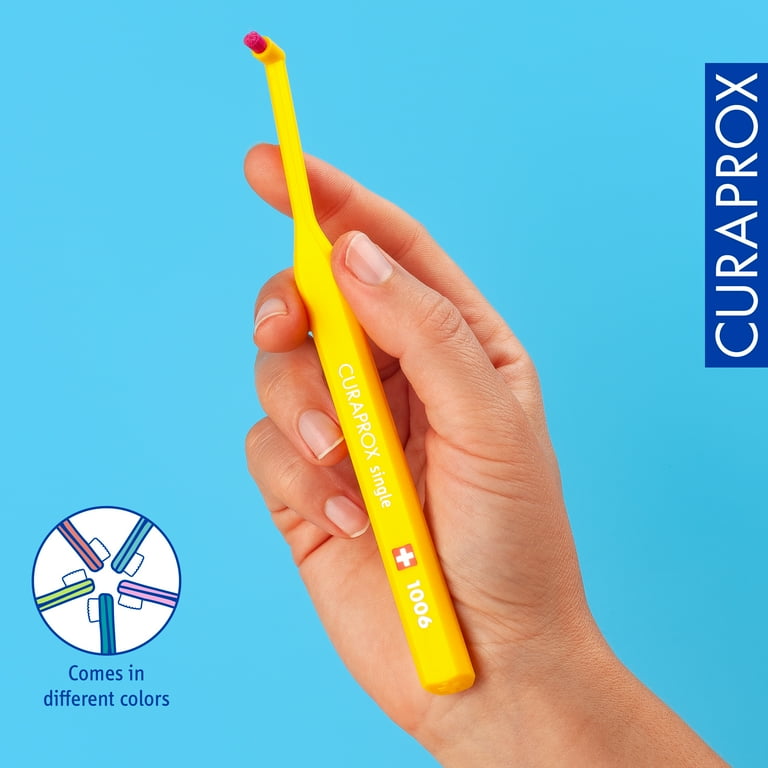 Curaprox CS 1006, Single-Tuft Toothbrush, 6mm Curen Filaments