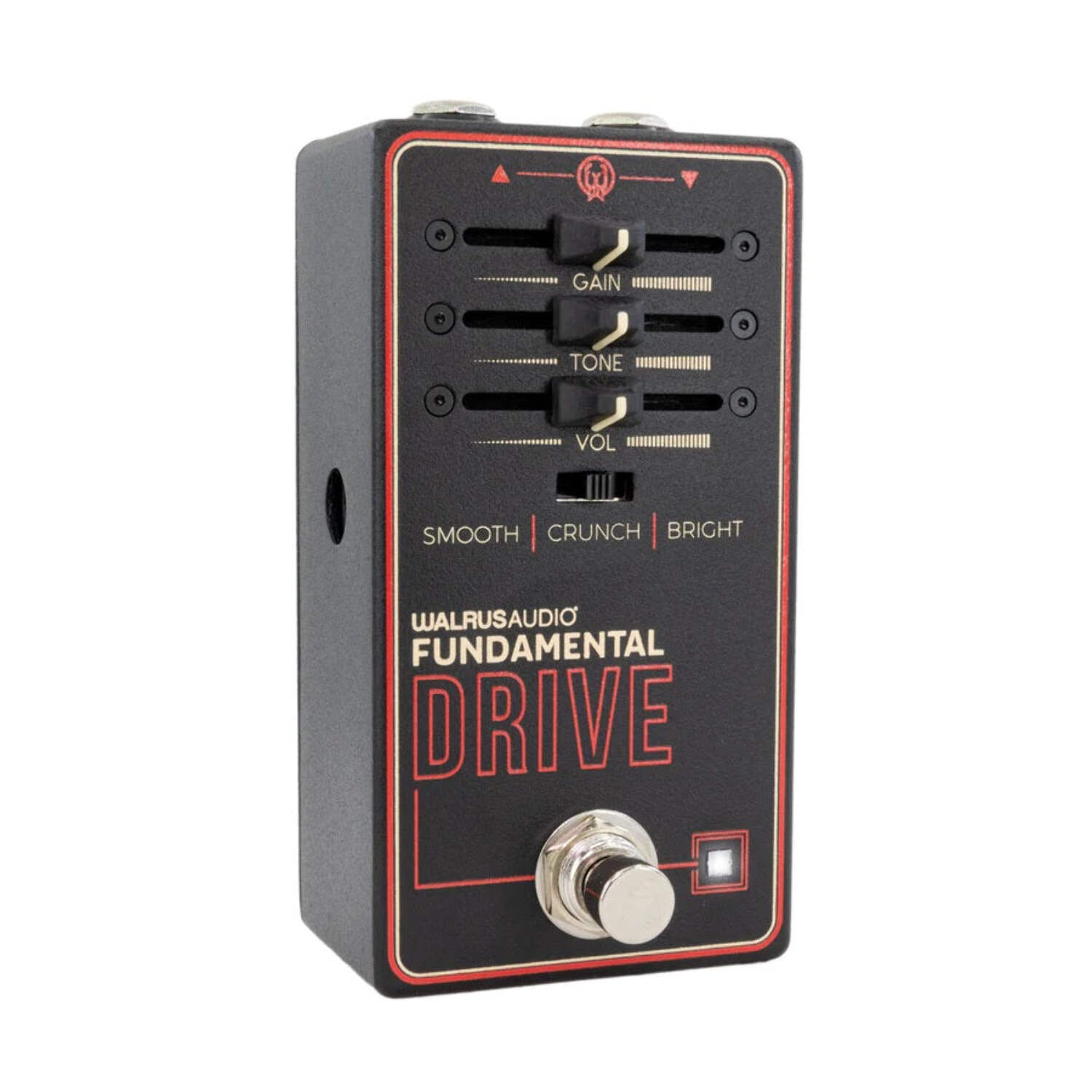 Walrus Audio Fundamental Series Overdrive Effects Pedal - Black