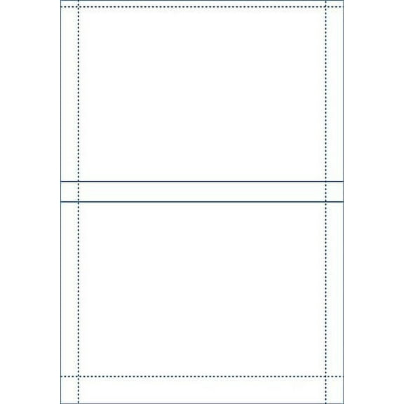 100 Pack 1-Up DVD Case Inserts, Matte White (Same size as Neato DIS-181511)