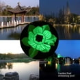 thumbnail image 4 of Floating Pool Lights Solar Power LED Lotu Flower Lights Waterproof Multipcolor Color Changing Floating Lamp Color Changing Garden Pool Pond Light[White], 4 of 8