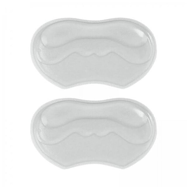 2 almohadillas para el talón, forro cómodo para ajustar el tamaño del zapato, antidesgaste, antideslizantes, inserciones de cojín para el talón para hombres y mujeres 2 piezas