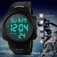 thumbnail image 5 of SKMEI Men's Digital Sports Watch Large Face Military Format Waterproof Stopwatch Alarm Wrist Watch, 5 of 9