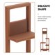 thumbnail image 4 of Estante de almacenamiento para casa de muñecas en miniatura, escala 1:12, expositor, pequeño armario de libros, muebles para maquetas, accesorios para casa de muñecas DIY, 4 of 6